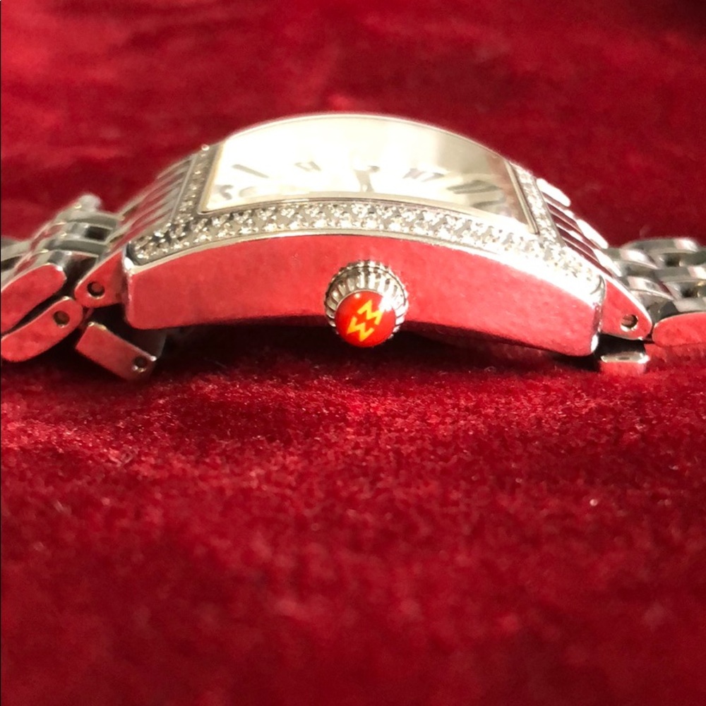 Michele Mini Urban Diamond Watch - Picture 9 of 11